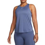 Débardeur de Sport Bleu Femme Nike OneTank pas cher