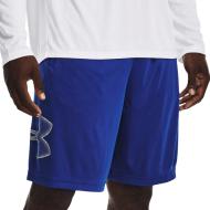 Short de Sport Bleu homme Under Armour Tech Graphic pas cher