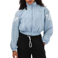 Veste Coupe-Vent Bleu Femme Adidas H22867 pas cher