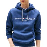 Sweat à Capuche Marine Homme Tommy Hilfiger Logo Hoodies