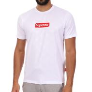 T-shirt Blanc Homme Supreme Grip Leaves