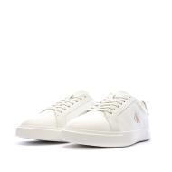 Baskets Blanc/Rose Femme Calvin Klein Jeans Low Pro Cups vue 6