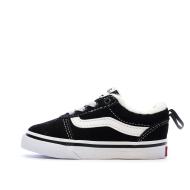 Baskets Noires/Blanches Garçon/Fille Vans Ward pas cher