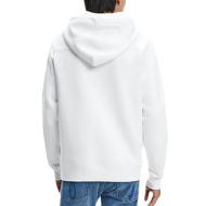 Sweat à Capuche Blanc Homme Calvin Klein Jeans Regular vue 2