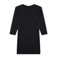 Robe Noir Fille Guess Sleeves vue 2