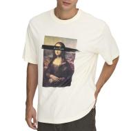T-shirt Blanc Homme Only & Sons Monalisa Life pas cher