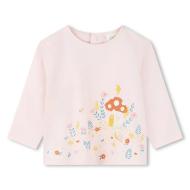 T-shirt Rose Bébé Fille Carrément Beau Y30218 pas cher