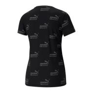 T-Shirt Noir Femme Puma Amplified AOP vue 2