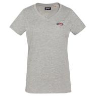 T-Shirt Gris Femme Schott TSBRODEDW