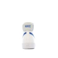 Baskets Blanc/Bleu Femme Nike Blazer Mid 77 vue 3