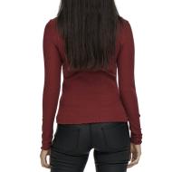 Top Bordeaux Femme Only Emma vue 2