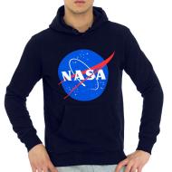 Sweat à capuche Marine Homme Nasa 12H pas cher