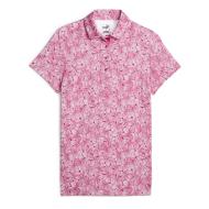 Polo à Motifs Rose Femme Puma Plumeria pas cher