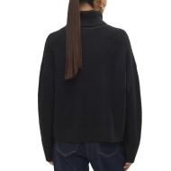 Pull Noir Femme Vero Moda Momega vue 2