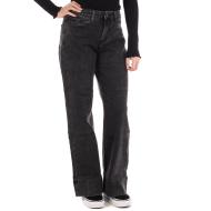 Jean Loose Gris Clair Femme Monday Premium 646G pas cher