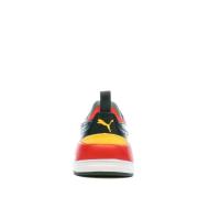 Baskets Blanche/Noir/Jaune Homme Puma X-ray 2 Square vue 3