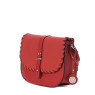 Sac bandoulière Rouge Femme Manoukian Flo vue 3