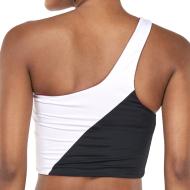 Haut de maillot de bain Blanc/Noir/Rose Femme Nike NESSC259 vue 2