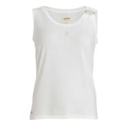 Débardeur Blanc Femme Happy & Co Anneau pas cher
