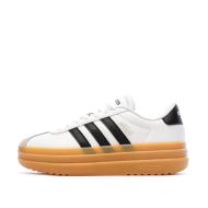 Baskets Blanc/Noir Femme Adidas Court Bold pas cher