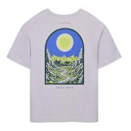 T-Shirt Violet Garçon Teddy Smith Anik vue 2