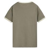 T-shirt Kaki/Beige Garçon Teddy Smith 61007493D vue 2