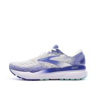 Chaussures de Running Blanc/Violet Femme Brooks Ghost 16 pas cher