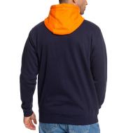 Sweat Marine/Orange Homme Dc shoes Rebel vue 2