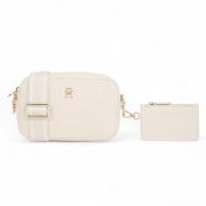 Sac à Bandoulière Blanc Femme Tommy Hilfiger Distinct pas cher