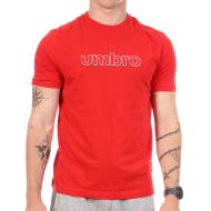 T-shirt Rouge Homme Umbro Outl Net pas cher