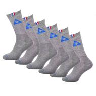 Lot de 3 Paires de Chaussettes Grises Homme Le Coq Sportif