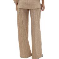 Pantalon Beige Femme Mamalicious Mangie vue 2