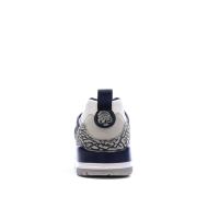 Baskets Blanc/Marine Homme Nike Jordan Spizike Low vue 3