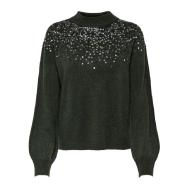 Pull vert femme Jacqueline de Yong NEWESTSPARKLE pas cher