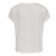T-Shirt Blanc Femme JDY Faustinan vue 2