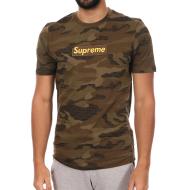 T-shirt Kaki CAMOUFLAGE Homme Supreme DARELL pas cher