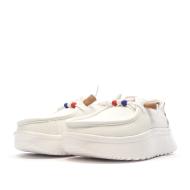 Chaussures Blanches Femme Hey Dude Wally Sport Mesh vue 6