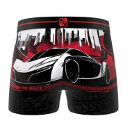 Boxer Noir/Rouge Homme Freegun Voiture vue 2