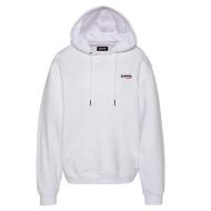 Sweat Blanc Femme Schott SWHBRODEDW pas cher