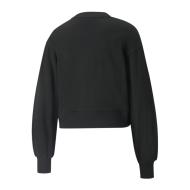 Sweat Noir Femme Puma Classics Puff vue 2