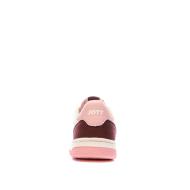 Baskets Blanc/Rose Femme Jott River vue 3