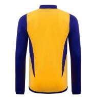 Real Madrid Sweat Training Jaune/Violet Homme Adidas 2023/2024 vue 2