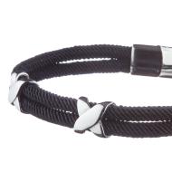 Bracelet Noir Homme Geographical Norway 315071 vue 3