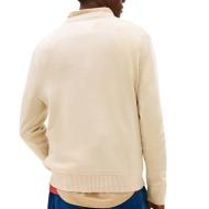 Pull Beige Homme Tommy Hilfiger Slims vue 2