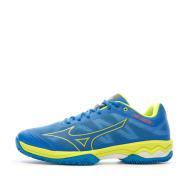 Chaussures de Padel Bleu/Jaune Homme Mizuno Wave Exceed Tour 5 Cc pas cher