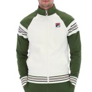 Veste de survêtement Blanc/Vert Homme Fila Ferarra pas cher