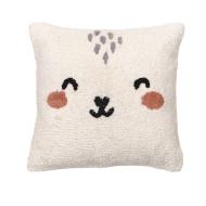 Coussin Blanc Tufté Today Coussin 40x40 pas cher