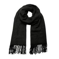 Echarpe Noir Femme Pieces Jonita pas cher