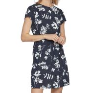 Robe Marine à fleurs Femme Vila Mooney String pas cher