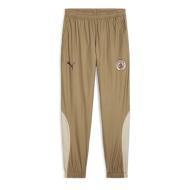 Manchester Pantalon de survêtement Prématch Marron Homme Puma 23/24 pas cher